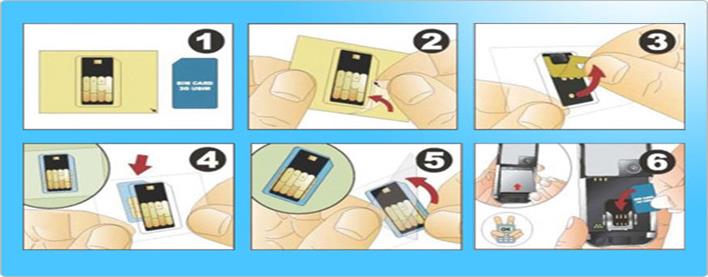 Installing SavacallMobile SIM in your mobile phone